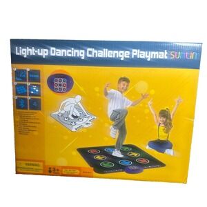 SUNLIN Dance Mat Rhythm Step Play Mat LED Music 35"x36" NEW FAST SHIP